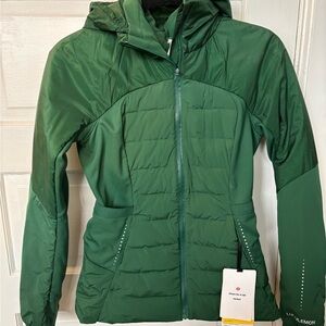 lululemon athletica Down for It All Jacket Women's Forest Green Jacket
